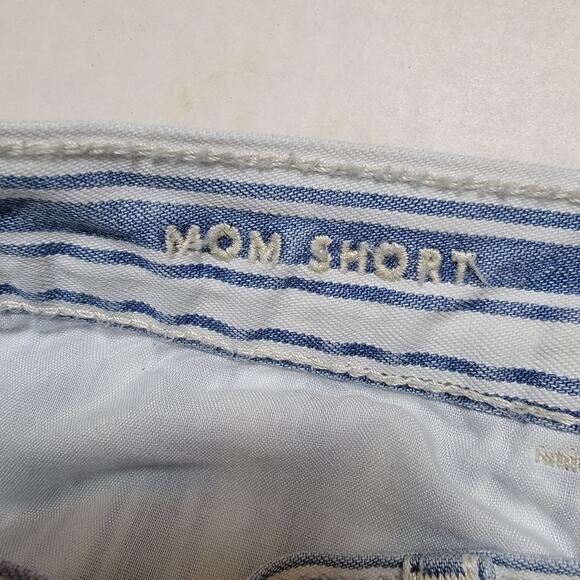 American Eagle Striped Mom Short SZ 12 - Picture 3 of 5